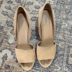 Vince Women's Beige Open-Toe Heels